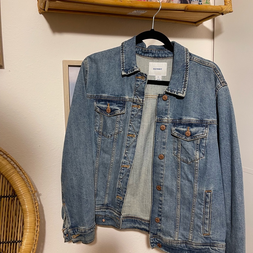 Brand new old navy denim jacket